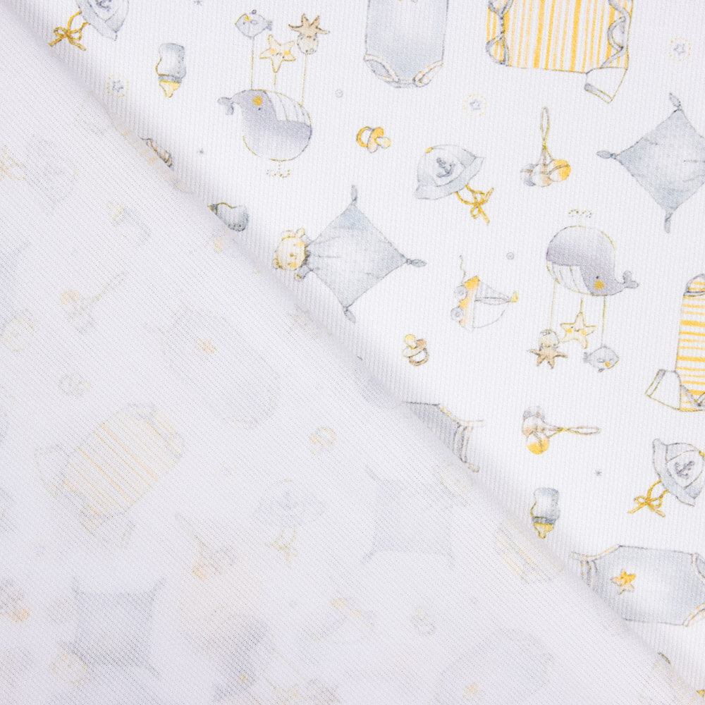 Piqué Canutillo Acessórios Amarelo - Ribes y Casals