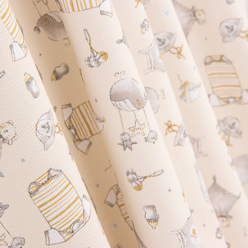 Piqué Canutillo Acessórios Amarelo Claro - Ribes y Casals