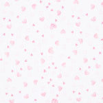 Piqué Fustão Corações Rosa - Ribes y Casals