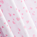 Piqué Fustão Corações Rosa - Ribes y Casals