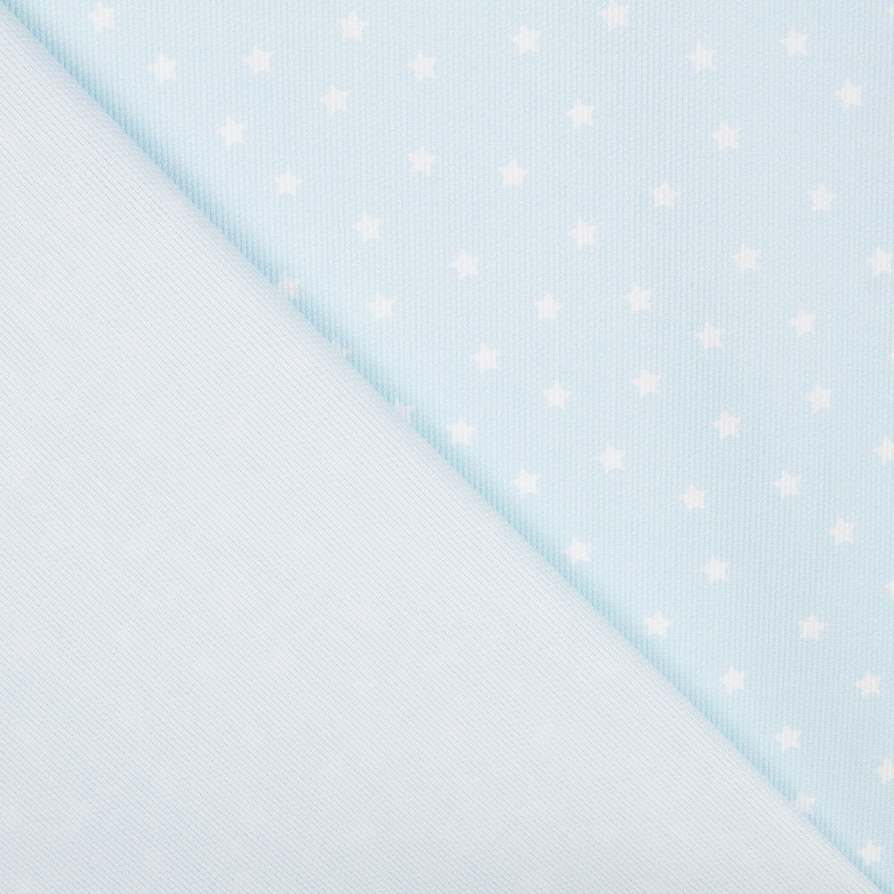 Piqué Canutillo Estrellas Fondo Azul - Ribes y Casals