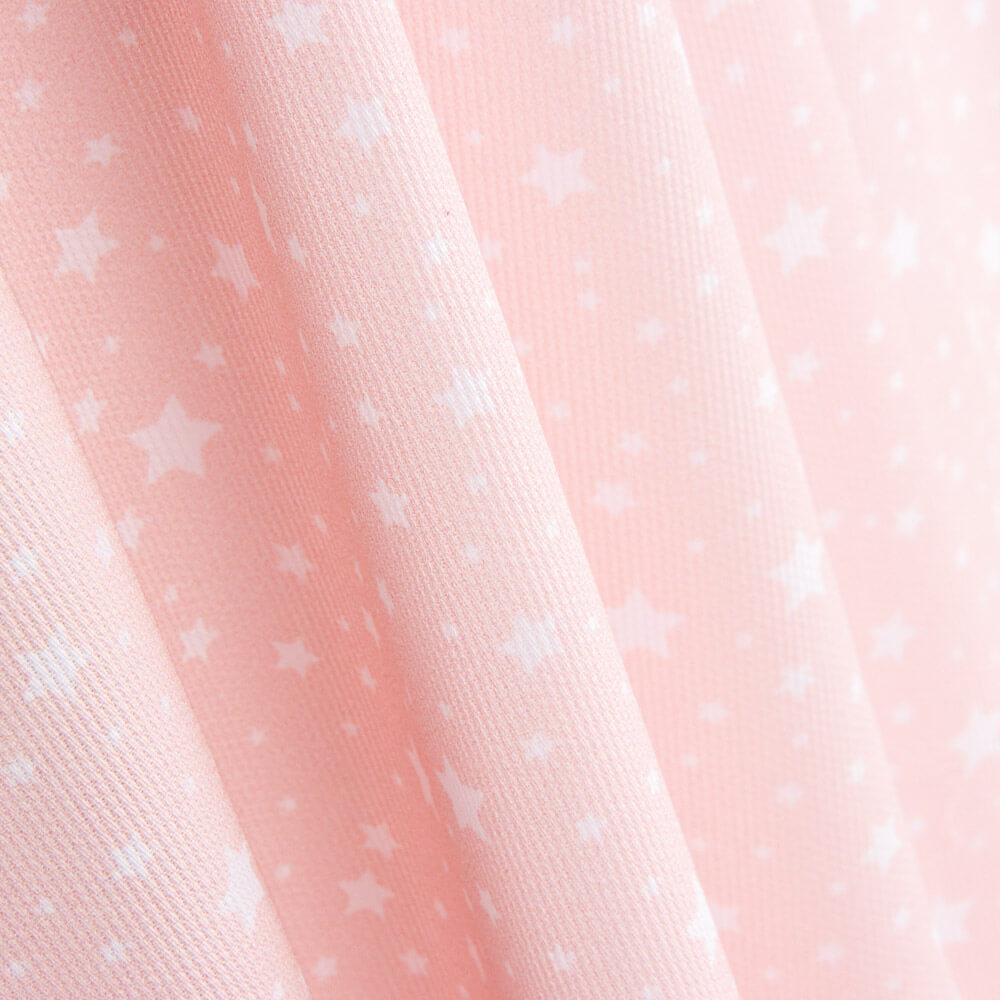 Piqué Canutillo Estrelas Rosa - Ribes y Casals