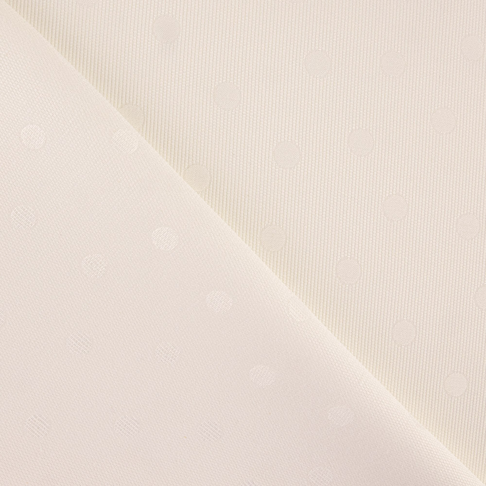 Piqué Canutillo Jacquard Plumeti Cru - Ribes y Casals