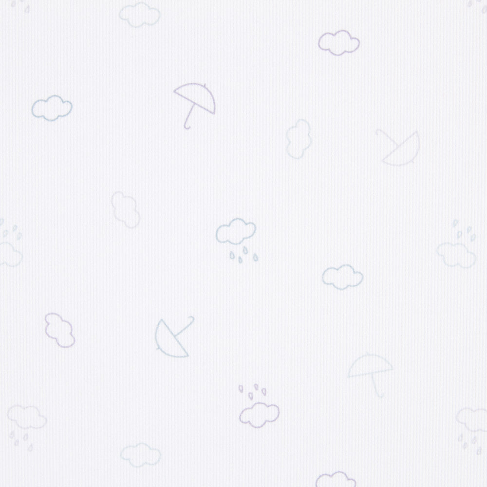 Piqué Fustão Chuva Azul - Ribes y Casals