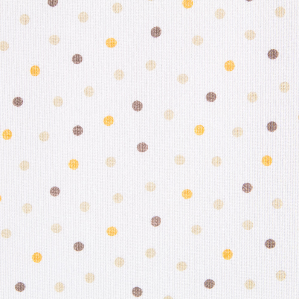 Piqué Fustão Bolinhas Amarelas - Ribes y Casals