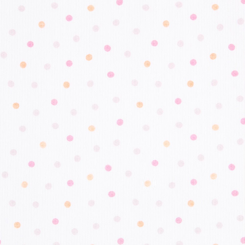 Piqué Fustão Bolinhas Morango - Ribes y Casals