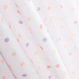 Piqué Fustão Bolinhas Laranja - Ribes y Casals