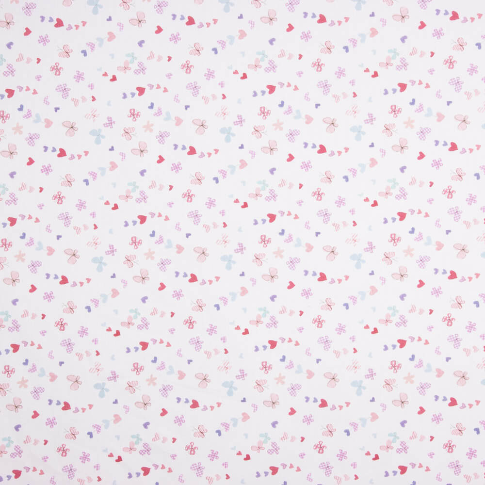 Piqué Canutillo Borboletas Rosa - Ribes y Casals