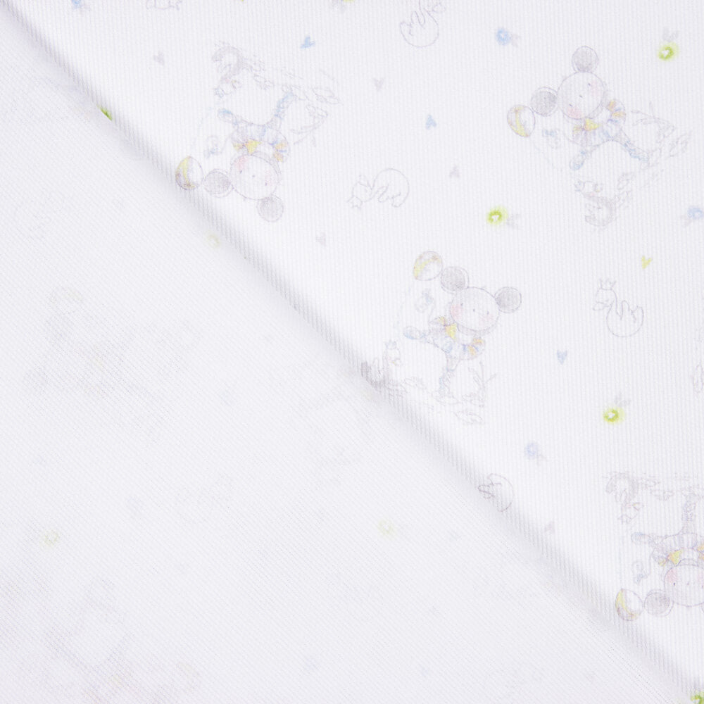 Piqué Canutillo Ratita Pistache - Ribes y Casals