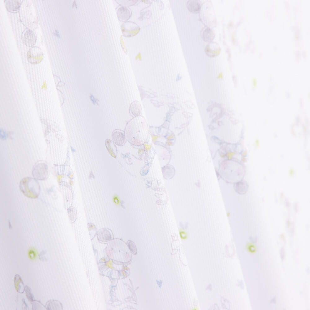 Piqué Canutillo Ratita Pistache - Ribes y Casals