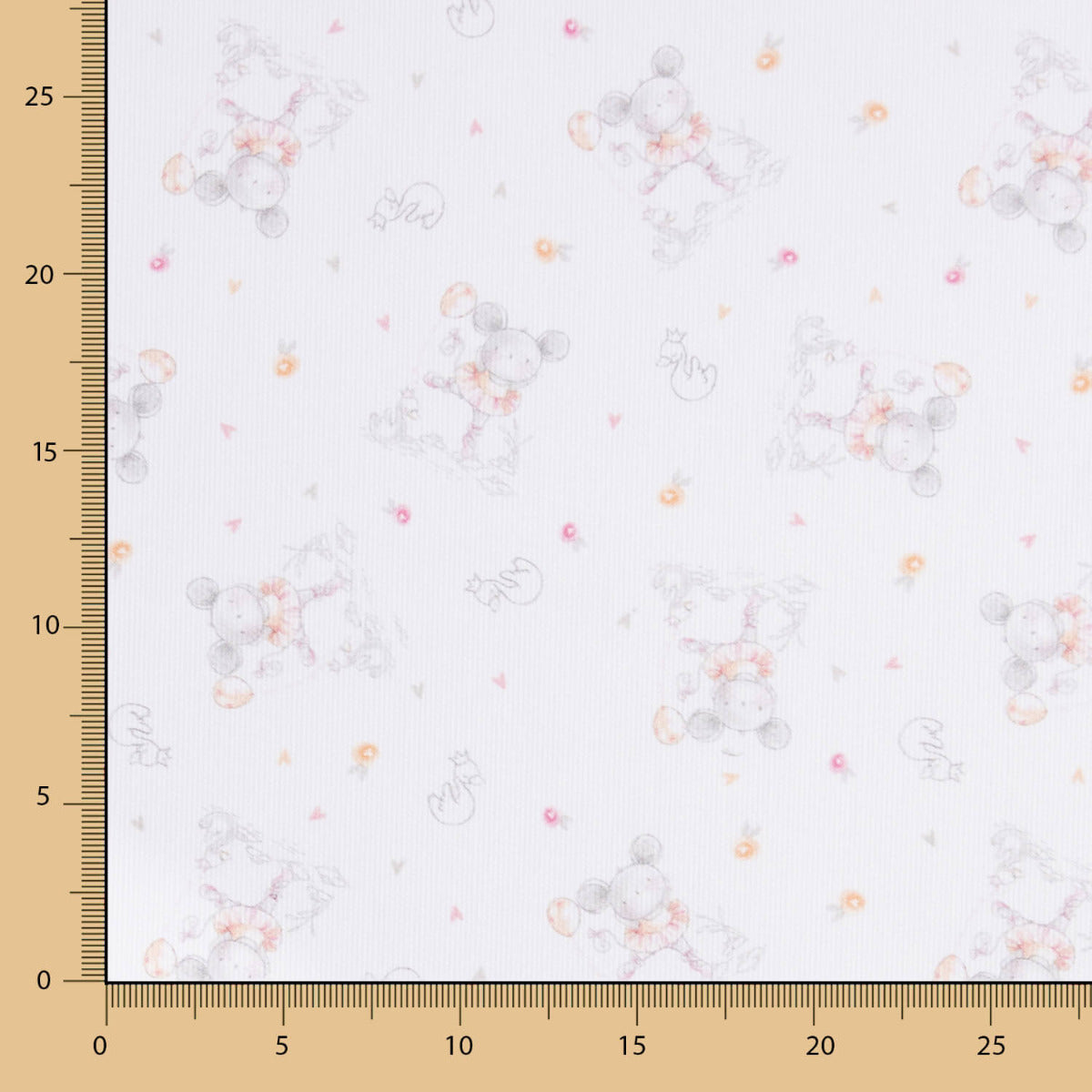 Ratita Rosa Pique Canutillo - Ribes y Casals