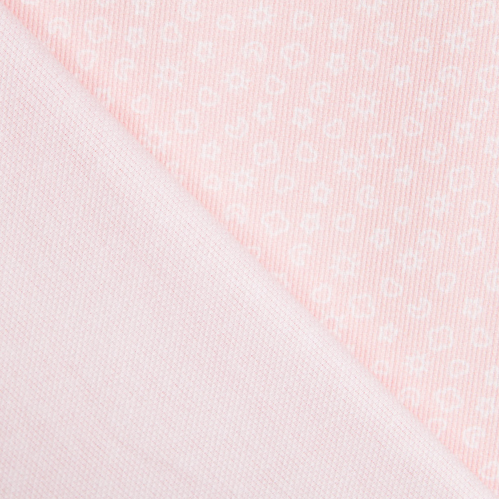 Piqué Fustão Desenhos Rosa - Ribes y Casals