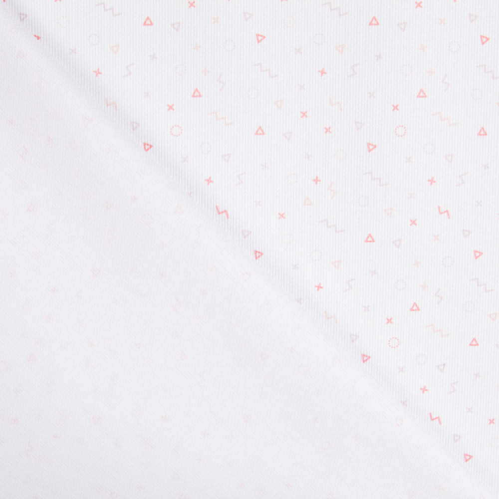 Piqué Fustão Trigonometria Rosas - Ribes y Casals