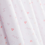 Piqué Fustão Trigonometria Rosas - Ribes y Casals