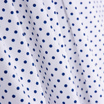 Piquê Estampado Bolinhas Azuis - Ribes y Casals