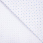 Piquê Estampado Bolinhas Azul Claro - Ribes y Casals