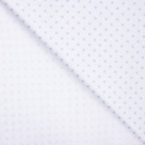 Piquê Estampado Bolinhas Azul Claro - Ribes y Casals