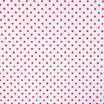 Piquê Estampado Bolinhas Vermelhas - Ribes y Casals