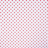 Piquê Estampado Bolinhas Vermelhas - Ribes y Casals