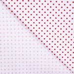 Piquê Estampado Bolinhas Vermelhas - Ribes y Casals