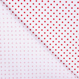 Piquê Estampado Bolinhas Vermelhas - Ribes y Casals