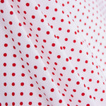 Piquê Estampado Bolinhas Vermelhas - Ribes y Casals