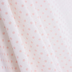 Piquê Estampado Bolinhas Rosa Claro - Ribes y Casals