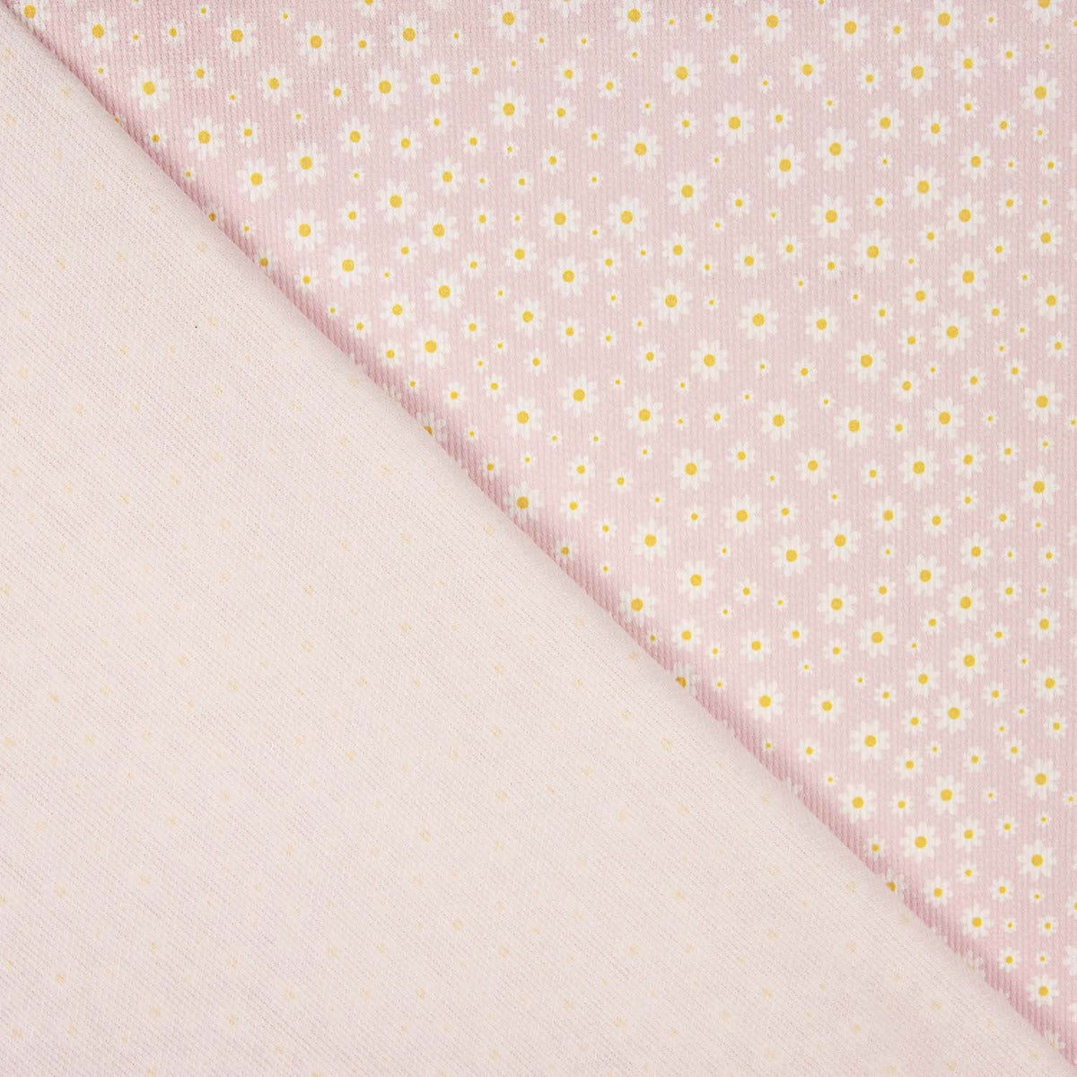 Piquê De Algodão Margaridas Rosa - Ribes y Casals