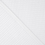 Piquê Waffle Básico Branco - Ribes y Casals