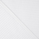 Piquê Waffle Básico Branco - Ribes y Casals