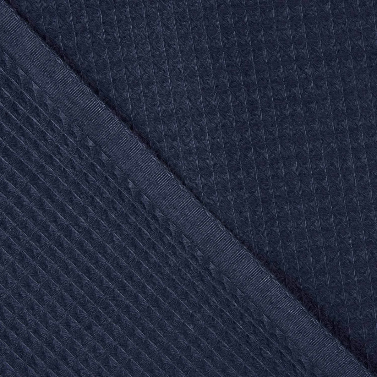 Piquê Waffle Básico Azul Marinho - Ribes y Casals