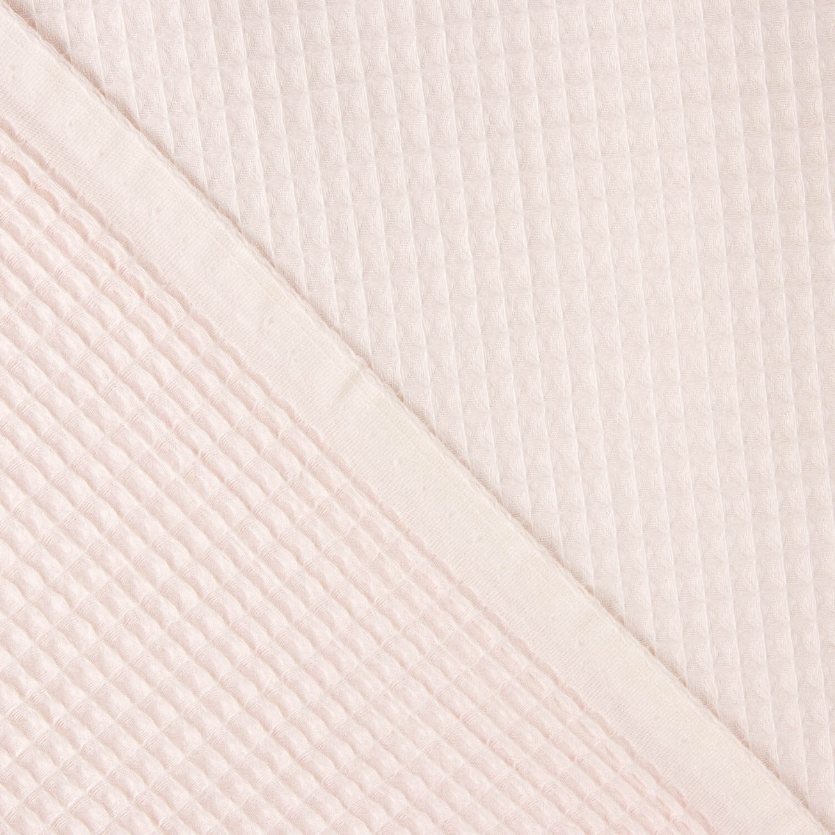 Piquê Waffle Básico Rosa - Ribes y Casals