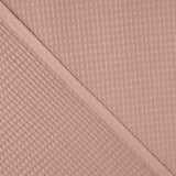 Piquê Waffle Básico Rosa Palo - Ribes y Casals