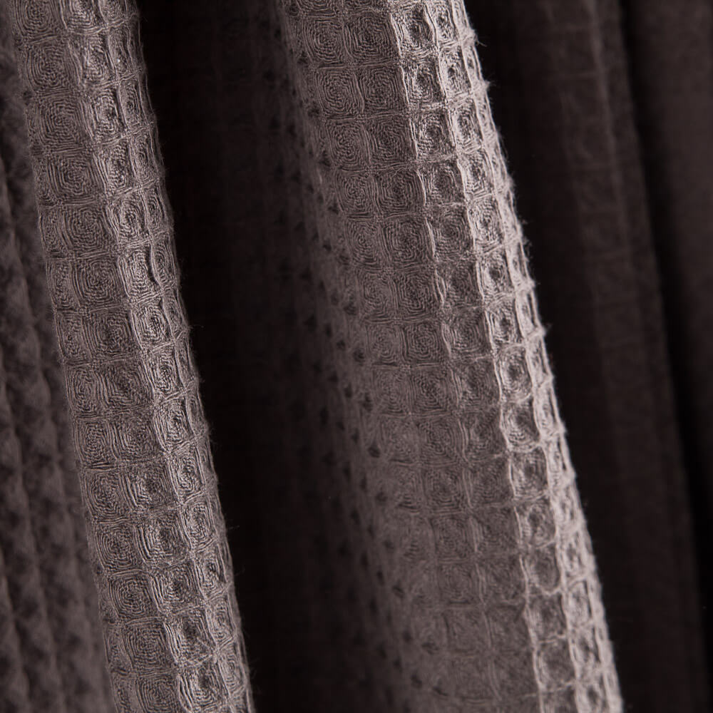 Piqué Waffle Cinza Escuro - Ribes y Casals