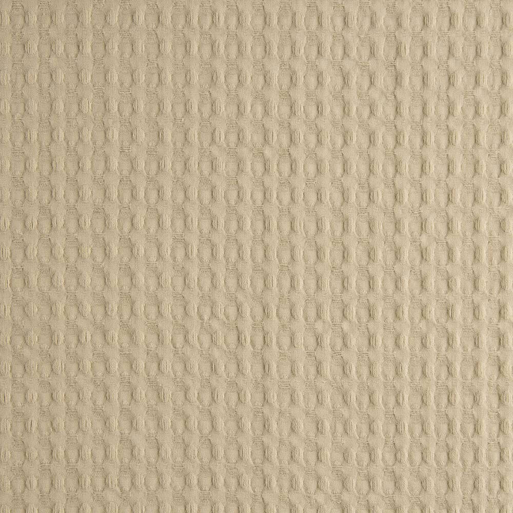 Piqué Waffle Maxi Bege Areia - Ribes y Casals