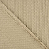 Piqué Waffle Maxi Bege Areia - Ribes y Casals