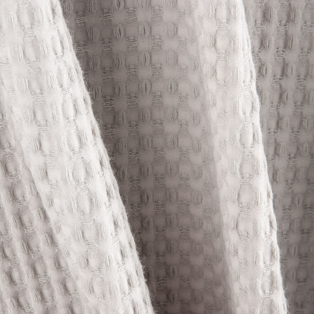 Piqué Waffle Maxi Cinza Claro - Ribes y Casals