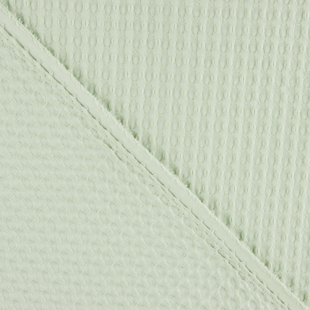 Piqué Waffle Maxi Verde Anis - Ribes y Casals