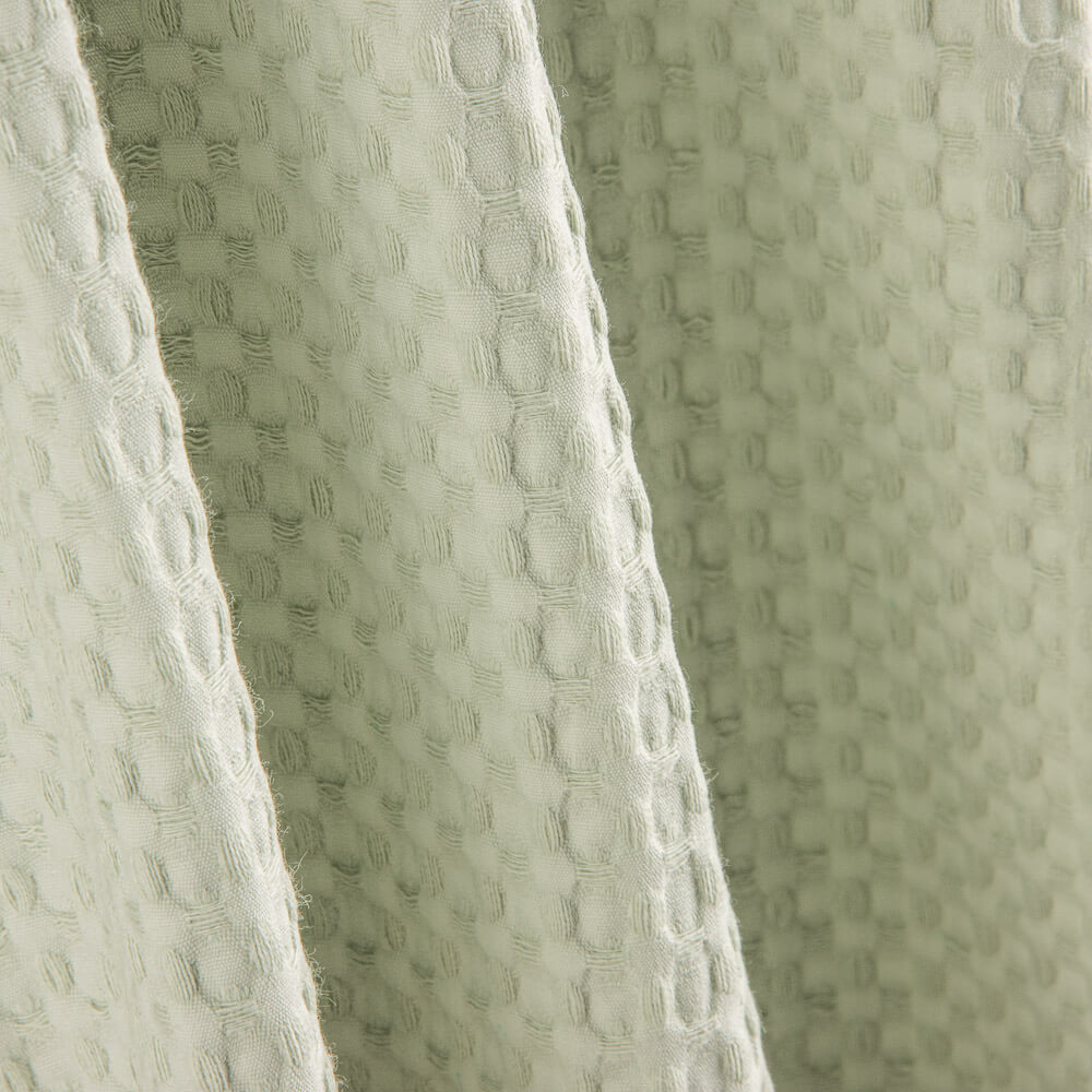 Piqué Waffle Maxi Verde Anis - Ribes y Casals