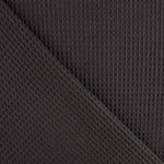 Piqué Waffle Negro - Ribes y Casals