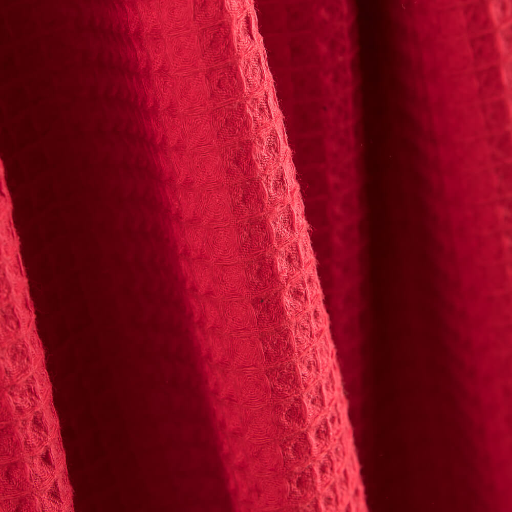 Piqué Waffle Vermelho - Ribes y Casals