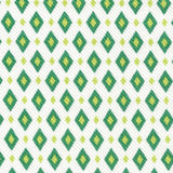 Piquê Printed Losangos Verdes - Ribes y Casals