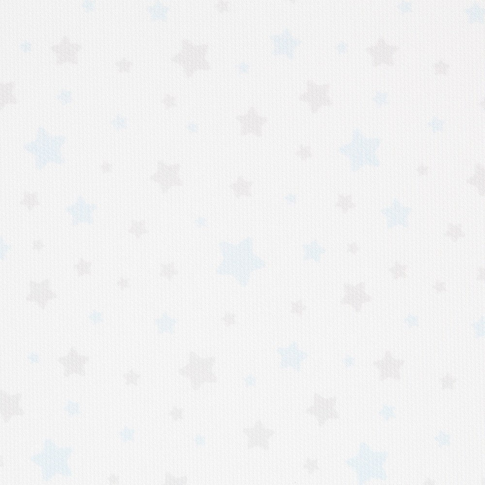 Piquê Estrelas Cinzento Azul - Ribes y Casals