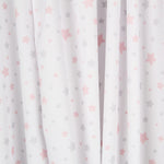 Piquê Estrelas Rosa Cinza - Ribes y Casals