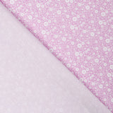 Piquê Florezinhas Fúcsia - Ribes y Casals