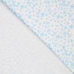 Piquê Flores Azul - Ribes y Casals