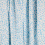 Piquê Flores Azul - Ribes y Casals