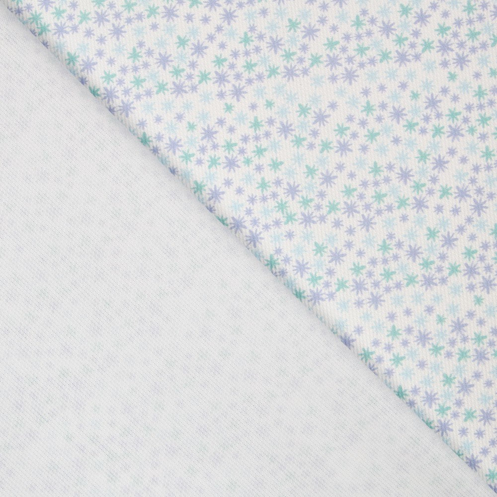 Piquê Gelo Lilás Verde - Ribes y Casals