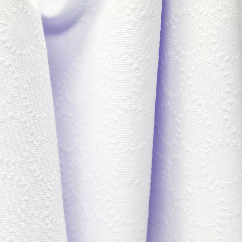 Tecido Piqué Jacquard Cercle Malva - Ribes y Casals