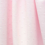 Tecido Piqué Jacquard Plumeti Rosa - Ribes y Casals